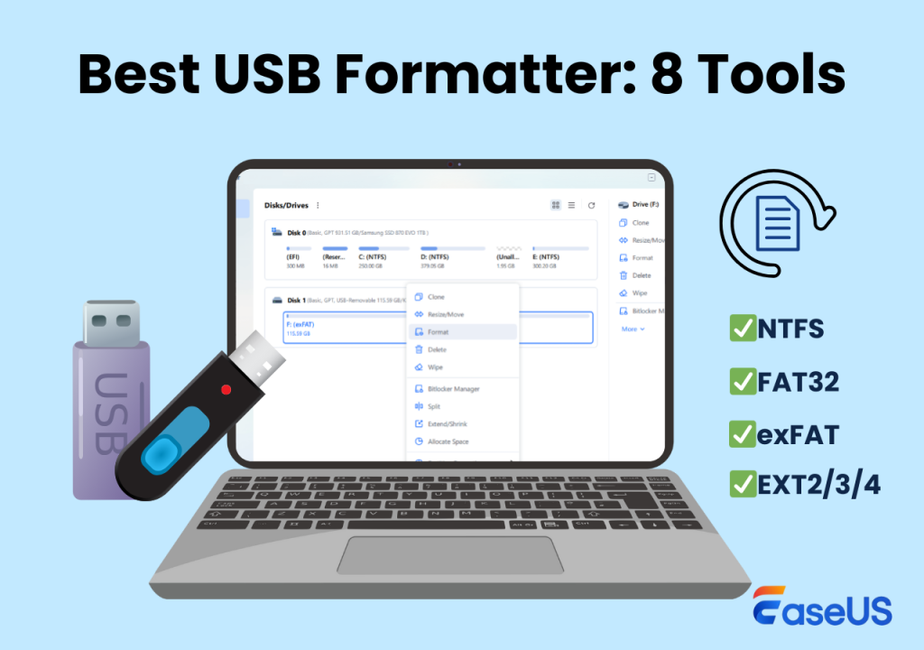 Best USB Formatter: Top 8 Tools to Format USB Drives - FormatUsb Blog